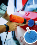 3 Inch Polishing Ball For Drill Detailing Adapter Round Buffing Cone Finishing Pad Waxing Car Power Ball Wheel Polisher