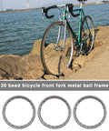 10Pcs Bicycle Ball Bearings Set For Mountain Bicycles And Fixed Gear Bikes With 40Mm Outer Diameter And 4Mm Ball Diameter