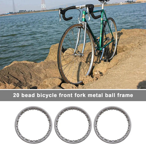 10Pcs Bicycle Ball Bearings Set For Mountain Bicycles And Fixed Gear Bikes With 40Mm Outer Diameter And 4Mm Ball Diameter