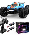 Hyper Go H16MT 1/16 4x4 Brushless RC Truck with updated ESC, remote, batteries, and box, all-terrain vehicle for adults and teens.
