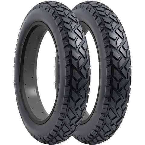 Heavy Duty 20x4 Fat E Bike Tires And Tubes Set For Electric Bikes And Mountain Bikes All Terrain High Performance 20x4 Tires With 32mm Schrader Tubes And Directional Tread Fits 20x4 E Bike MTB, two black fat tires