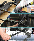 One Quarter Inch Click Torque Wrench For Bikes in use on various bike components, showing 20-240 In-Lb range and lightweight build.