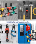 Three Pack Heavy Duty Magnetic Hooks For Garage And Workshop, Large Strong Magnetic Tool Hangers organizing tools in various settings