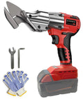 Cordless Brushless Sheet Metal Shear Built For Pros, Milwaukee M18 Battery Compatible, 360 Degree Pivoting Head, 14 GA Cutting Capacity