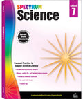 Cover of Grade 7 Science Workbook For Middle School Covering Natural Earth And Life Sciences With Hands On Research Activities