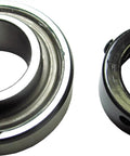 1 Inch Bore No Fuss Narrow Inner Ring Ball Bearing Insert With Eccentric Lock And Pregreased Seal, chrome steel design.