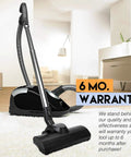 Turbo Head Cleaner Replacement Brush For 35mm 1.38in Vacuum Fittings on carpet near a sleek black vacuum cleaner in living room