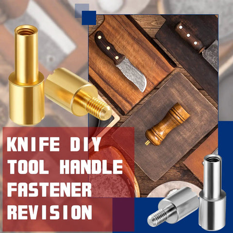20 Sets Brass Bracket Bolts And Stainless Steel Bracket Bolts For Knife Making Handle Pins And Knife Screws 6 mm Head Diameter