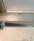 Heavy Duty 3 Inch Conduit Pulling Elbow Die Cast Copper Free Aluminum Raceway Fitting in silver finish.