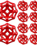 10 Piece Cast Iron Shutoff Hand Wheels With Flat Bottom Grips For Unobstructed Fluid Flow And Reduced Sundries Deposition