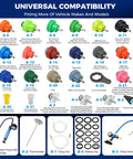 33 Piece Coolant Pressure Tester Kit With Vacuum Refill And 23 Adapters For Cars And Trucks Includes Vacuum Pump Purge And Refill Tool Probe Thermometer Wrench And Hoses layout