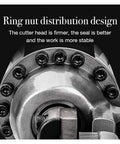 Ring nut design of Automatic Hydraulic Rebar Cutter for Four to Twenty Millimeters Steel Bars Electric Rope Cutter Tool