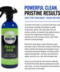 EVA Foam Cleaner For Marine Decks And Non Slip Floors, Heavy Duty Boat Cleaning Spray That Removes Dirt, Salt, And Stains