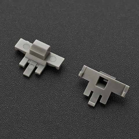 86 Degree Kitchen Cabinet Door Angle Restrictor Clips For Soft Close Hinges on black surface