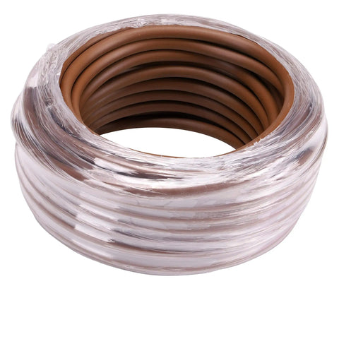 1/4 Inch Drip Irrigation Supply Tubing, 50 Foot, Vinyl Brown, For Drip Emitters And Drippers, Irrigation Parts, And Systems