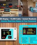 3000W Pure Sine Wave Inverter For RV Truck Solar And Off Grid Power with remote control and LED display