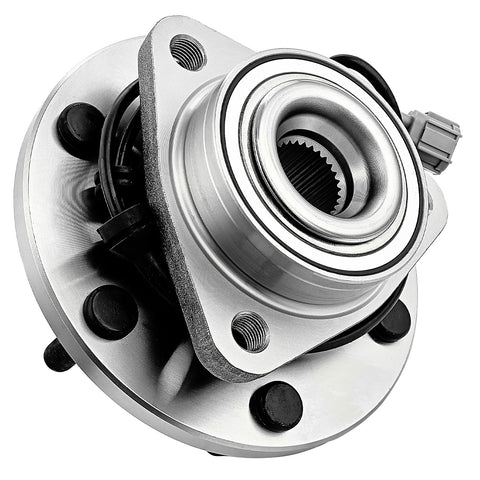 Pair Front Wheel Bearing Hub Assembly For Nissan Pathfinder Armada Titan Infiniti QX56 2004 2005 2006 2007 6 Lugs With ABS