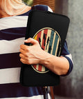 Person holding Scuba Dive Inspired Laptop Sleeve For 15 Inch Waterproof Durable Protective Case Carrying Bag Scratch Resistant