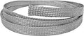 Heavy Duty One Half Inch Stainless Steel Braided Sleeving 304SS Expandable Mesh Sleeve For Cables And Wires Protective Cable Shield