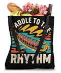 Dragon Boat Racing Tote Bag For Paddlers And Dragonboating Fans Ready For Race Day Gear And Dragon Boat Festival Vibes Perfect For Men And Women Paddlers Carry Your Paddle Towels Water Bottle And Gear In One Durable Bag black tote with dragon boat design