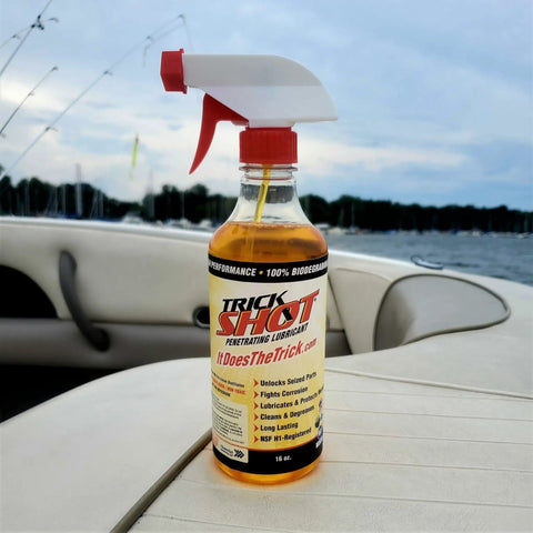 16 oz bottle of 3 In 1 Penetrating Lubricant Oil Plant Based Biobased Food Grade Degreaser And Rust And Corrosion Remover