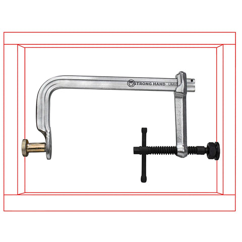 Sliding Arm Clamp Kit 20.5 Inch Heavy Duty With 2,400 Lbs Clamping Force 5.5 Inch Throat 1-3/16 X 9/16 Inch Rails image