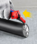 Stripping Knife With Sliding Shoe And Ratchet Function For Tough Plastic Sheaths Up To 7 mm Wall Thickness in use on cable.