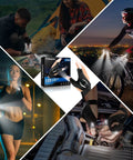 LED Flashlight Gloves For Men Dad Gift Night Work Gear With Illuminated Fingers, Camping Must Have For Him, shown in action scenes