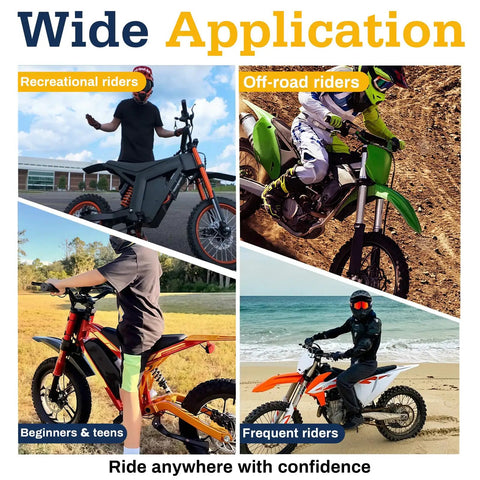 Two Pairs Left And Right Hand Brake Levers Replacement For Soleil01 Electric Dirt Bike E Motorcycle Clutch Levers With Foldable Axle Tough As Nails Built To Take Falls And Keep You Riding Smooth showcased in various riding scenarios