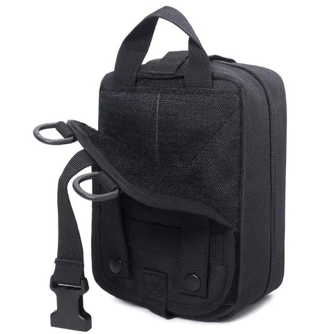 Molle Pouch Tactical First Aid Bag With Rip Away EMT Medical Organizer 600D Nylon Water Resistant Multipocket Pouch Outdoors