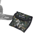 Neoprene Bike Pedal Covers for Transport and Storage, 3mm Thick Cushioned Protection in Green Camouflage, fits pedals 115mm x 115mm