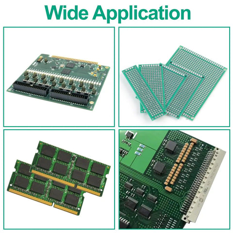 32 Pieces PCB Board Set With Five Sizes Double Sided Prototyping Boards For DIY Electronics Projects Point One Inch Spacing With Corner Mount Holes