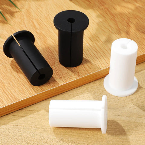 Upgrade Your Ride With 4 Piece Silicone Cable Grommit Kit Featuring Tear Resistant Design And Super Easy Install For Wall Pass Through Hole Cover Solutions, 4pc silicone rubber cable grommets in black and white