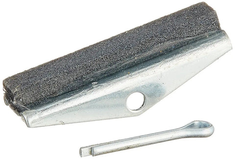 Brake Cylinder Hone Replacement Stone Set 3 Piece Medium Grit 1 1/8 Inch showing single medium grit stone with metal slider