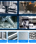 Beefy Long Center Drill Bit Set 5 Pc Pro Grade M2 HSS 60 Degree Point 4 In Overall Length Center Drill Bits in metalworking.