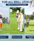 Golfers of all skill levels using Durable Plastic Golf Tees 30 Pack Three And A Quarter Inch With Low Friction Four Prong Head
