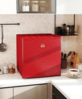 Score This Snazzy Countertop Mini Freezer For Easy Setup And Keep Your Daily Grub Ice Cold Using 1.1 Cubic Feet Of Removable Shelf Storage Built For Dorms Or Rv Life displayed in a modern kitchen.