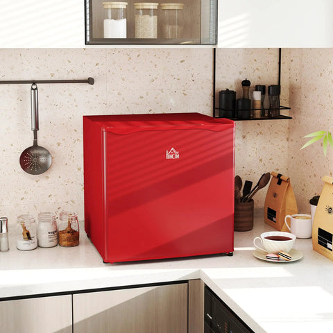 Score This Snazzy Countertop Mini Freezer For Easy Setup And Keep Your Daily Grub Ice Cold Using 1.1 Cubic Feet Of Removable Shelf Storage Built For Dorms Or Rv Life displayed in a modern kitchen.