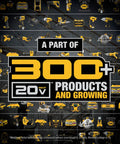 Range of 20V Max tools with Cordless Shop Fan With 20V Max Battery 650 CFM Airflow Variable Speed Control IP54 model included