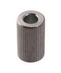 5Mm Drill Bushings For Cabinet Shelf Holes Jigs 10 Pack Built Tough Hardened Steel For Long Lasting Drilling, close-up of ribbed grip.