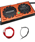Hella Reliable Smart App Linked 8S 24V 40A LiFePO4 Battery Management Board with cables for lithium iron phosphate packs.