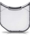 Dryer Lint Trap Screen Replacement for LG and Kenmore Elite Dryers, close-up of U-shaped mesh screen against white background.