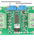 No-Nonsense Voltage To Current Converter Module 0 To 24V To 4 To 20mA Signal Output For PLC Debugging with labeled components