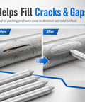 Low Temperature Universal Welding Rods For Metal DIY Friendly Easy Weld Tin Powder Alloy repairing crack in metal surface