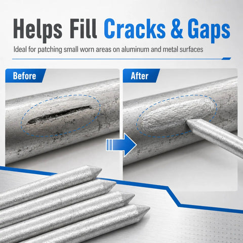 Low Temperature Universal Welding Rods For Metal DIY Friendly Easy Weld Tin Powder Alloy repairing crack in metal surface