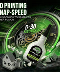 Fast Grab Super Glue For 3D Printing And DIY Projects, 1oz Plus 1g Kit shown with a clock backdrop and 3D printed models