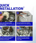 Steps for installing Dryer Motor Pulley 29 Inch Replacement Direct Fit For Whirlpool Kenmore Maytag Dryers And Washers