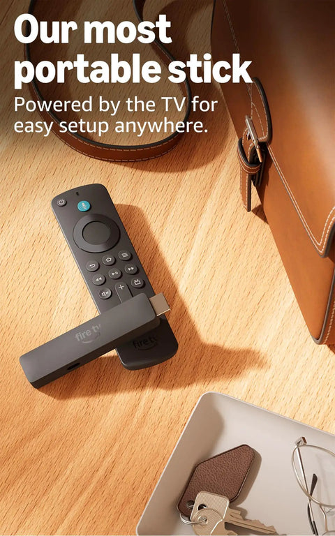 Fire TV Stick HD Latest Model With Free Live TV Alexa Voice Remote Effortless Setup Ultra Fast Navigation To Movies And Live Channels.
