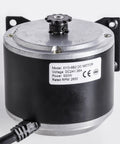24 Volt 500W XYD-6B2 Electric Motor for Razor Crazy Cart upgrade and Go Kart builds with mounting bracket and 11-tooth sprocket