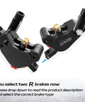 High Performance Electric Scooter Hydraulic Disc Brake Kit With Two Pin Power Off System close-up view